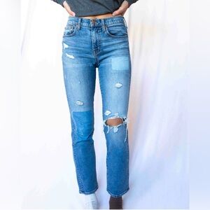 Madewell cruiser straight jeans